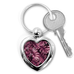 Rose Leaves Key Chain (heart) by goljakoff