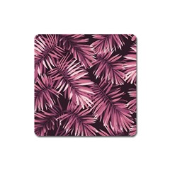 Rose Leaves Square Magnet by goljakoff