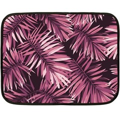 Rose Leaves Fleece Blanket (mini) by goljakoff