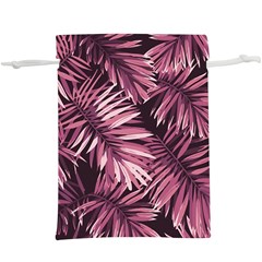 Rose Leaves  Lightweight Drawstring Pouch (xl) by goljakoff