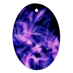 Plasma Hug Ornament (oval) by MRNStudios