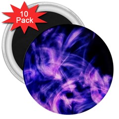 Plasma Hug 3  Magnets (10 Pack)  by MRNStudios