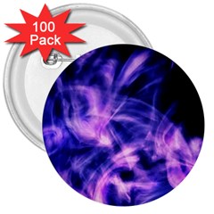 Plasma Hug 3  Buttons (100 Pack)  by MRNStudios