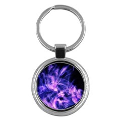 Plasma Hug Key Chain (round) by MRNStudios