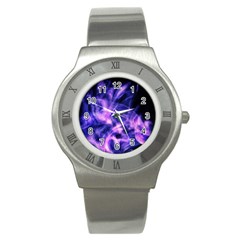 Plasma Hug Stainless Steel Watch by MRNStudios