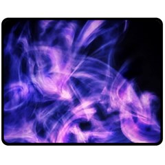 Plasma Hug Fleece Blanket (medium)  by MRNStudios