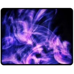 Plasma Hug Double Sided Fleece Blanket (medium)  by MRNStudios