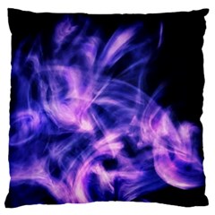 Plasma Hug Large Flano Cushion Case (one Side) by MRNStudios