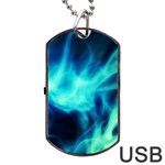 Glow Bomb  Dog Tag USB Flash (Two Sides) Front