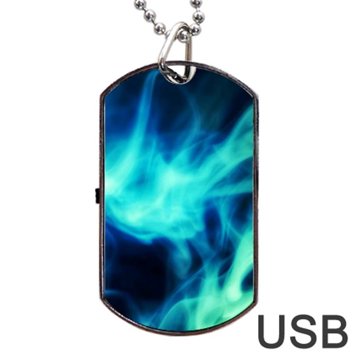 Glow Bomb  Dog Tag USB Flash (Two Sides)