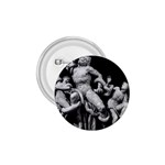 Laocoon Sculpture Over Black 1.75  Buttons Front