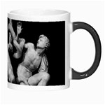 Laocoon Sculpture Over Black Morph Mugs Right