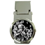 Laocoon Sculpture Over Black Money Clip Watches Front