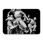 Laocoon Sculpture Over Black Plate Mats 18 x12  Plate Mat