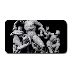 Laocoon Sculpture Over Black Medium Bar Mats