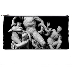 Laocoon Sculpture Over Black Pencil Case