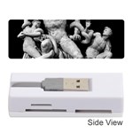 Laocoon Sculpture Over Black Memory Card Reader (Stick) Front