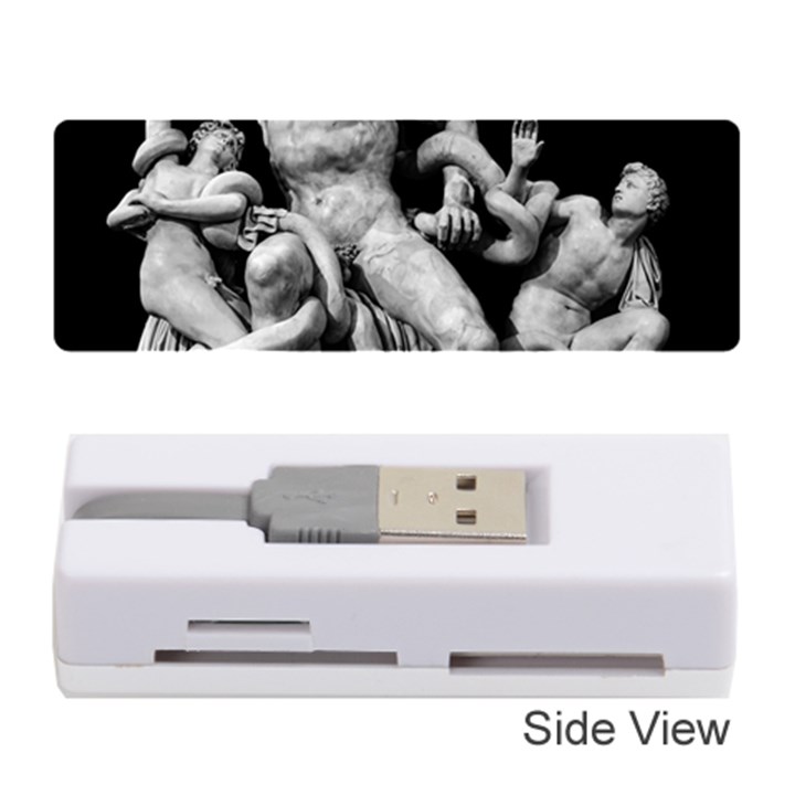 Laocoon Sculpture Over Black Memory Card Reader (Stick)