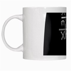 Tic Tac Monster White Mugs by TheFanSign