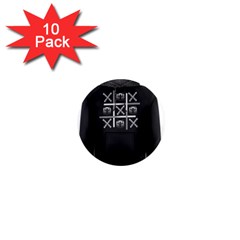 Tic Tac Monster 1  Mini Magnet (10 Pack)  by TheFanSign