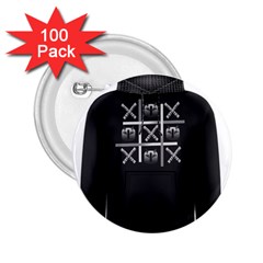 Tic Tac Monster 2 25  Buttons (100 Pack)  by TheFanSign