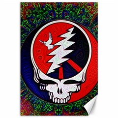 Grateful Dead - Canvas 12  X 18  by Sapixe