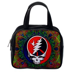 Grateful Dead - Classic Handbag (one Side) by Sapixe