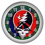 Grateful Dead - Wall Clock (Silver) Front