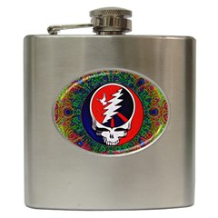 Grateful Dead - Hip Flask (6 Oz) by Sapixe