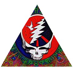 Grateful Dead - Wooden Puzzle Triangle by Sapixe