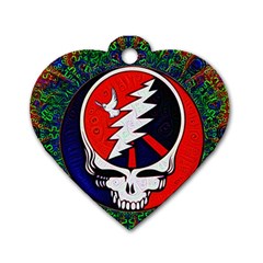 Grateful Dead - Dog Tag Heart (two Sides) by Sapixe