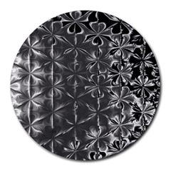 Lunar Eclipse Abstraction Round Mousepads by MRNStudios