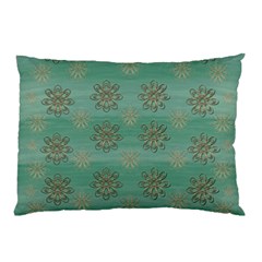 Beautiful Flowers Of Wood In The Starry Night Pillow Case by pepitasart