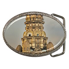 Salvo Palace Exterior View, Montevideo, Uruguay Belt Buckles by dflcprintsclothing