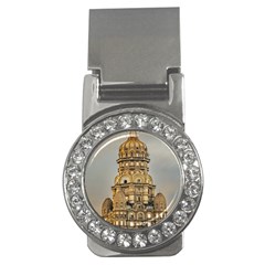 Salvo Palace Exterior View, Montevideo, Uruguay Money Clips (cz)  by dflcprintsclothing