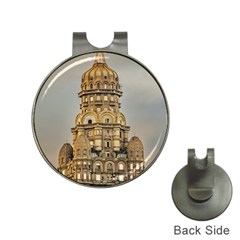 Salvo Palace Exterior View, Montevideo, Uruguay Hat Clips With Golf Markers by dflcprintsclothing