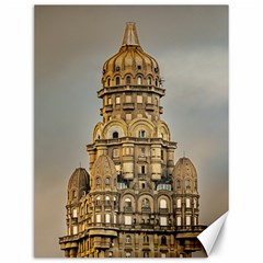 Salvo Palace Exterior View, Montevideo, Uruguay Canvas 12  X 16  by dflcprintsclothing