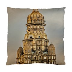 Salvo Palace Exterior View, Montevideo, Uruguay Standard Cushion Case (two Sides) by dflcprintsclothing