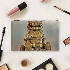 Salvo Palace Exterior View, Montevideo, Uruguay Cosmetic Bag (medium) by dflcprintsclothing