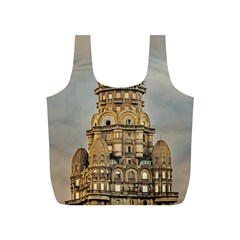 Salvo Palace Exterior View, Montevideo, Uruguay Full Print Recycle Bag (s) by dflcprintsclothing