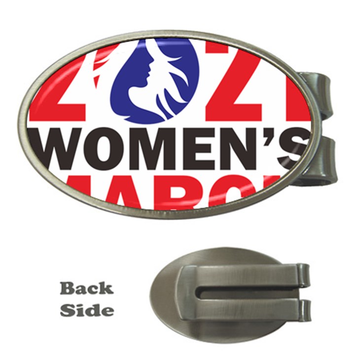 Womens March Money Clips (Oval) 