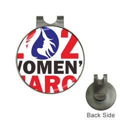 Womens March Hat Clips With Golf Markers by happinesshack