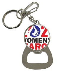 Womens March Bottle Opener Key Chain by happinesshack