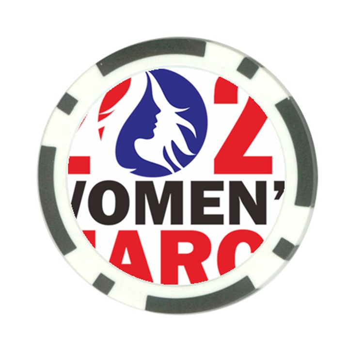 Womens March Poker Chip Card Guard