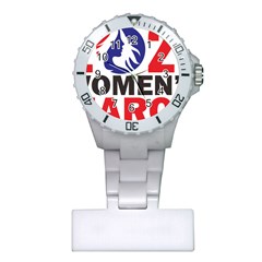 Womens March Plastic Nurses Watch by happinesshack