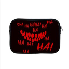 Demonic Laugh, Spooky Red Teeth Monster In Dark, Horror Theme Apple Macbook Pro 15  Zipper Case by Casemiro