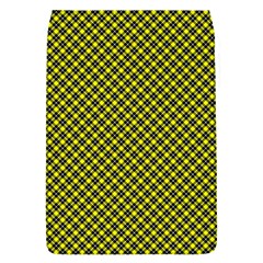 Cute Yellow Tartan Pattern, Classic Buffalo Plaid Theme Removable Flap Cover (s) by Casemiro