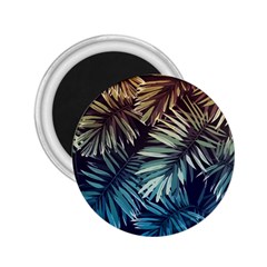 Tropical Leaves 2 25  Magnets by goljakoff