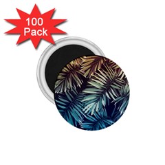 Tropical Leaves 1 75  Magnets (100 Pack)  by goljakoff