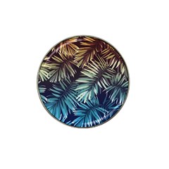 Tropical Leaves Hat Clip Ball Marker (10 Pack) by goljakoff